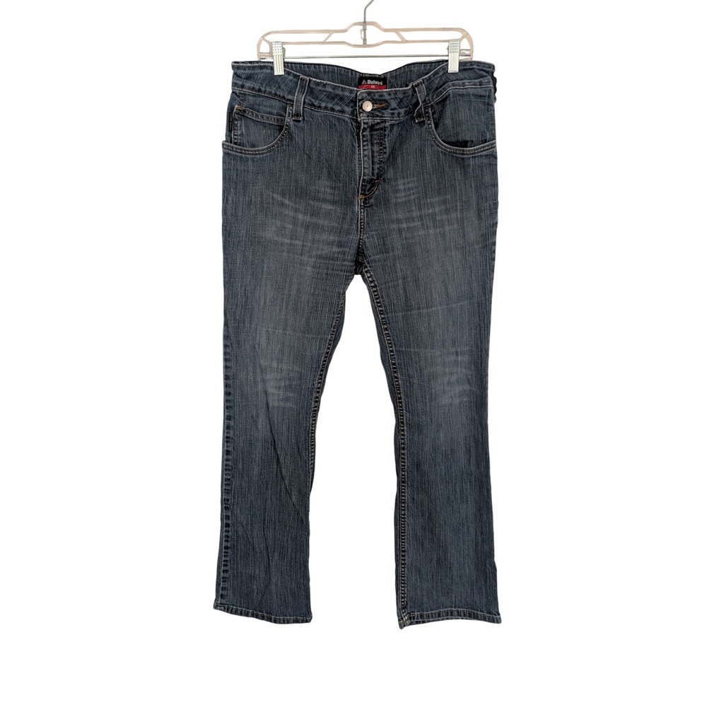 Bulwark FR Flame Resistant Denim Jeans Womens 16x32 Blue Straight Leg Work